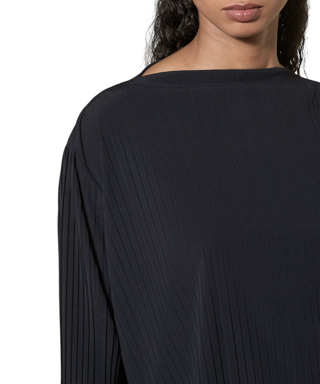 Blusa MMLCARAFFA con pieghe in jersey fluido