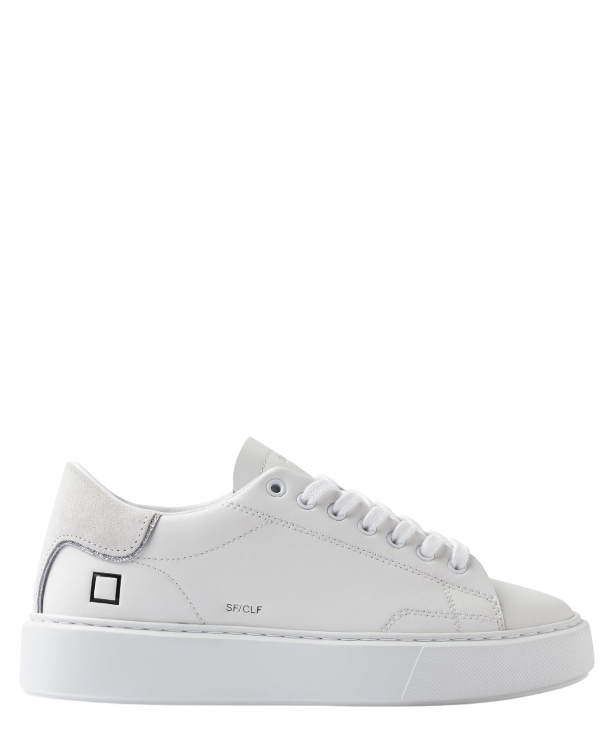 Sneakers Sfera Calf White in Pelle Bianca