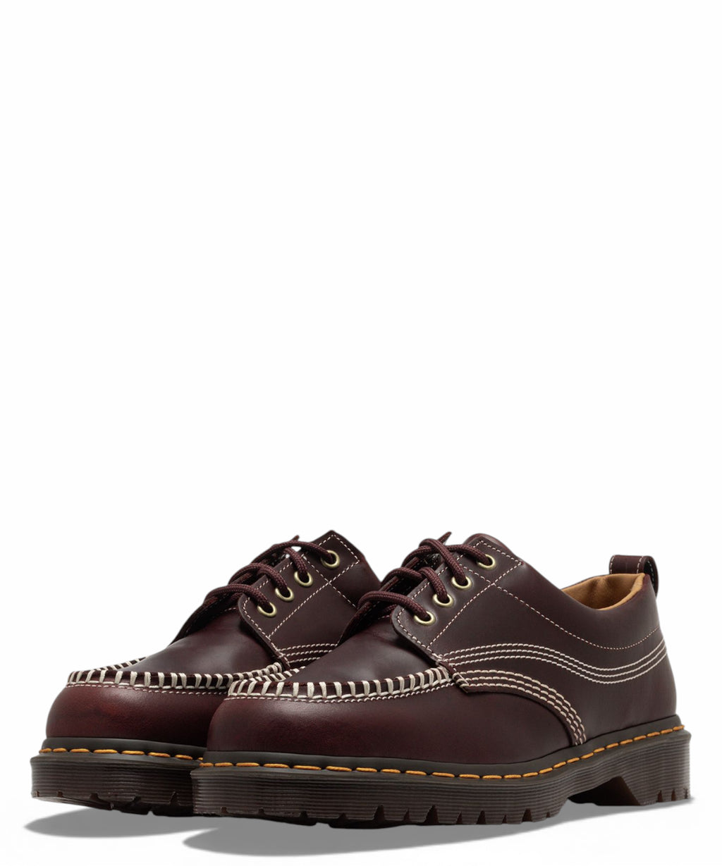 Dr. Martens Lowell Mocassins Rouge Cerise - Chaussures Homme