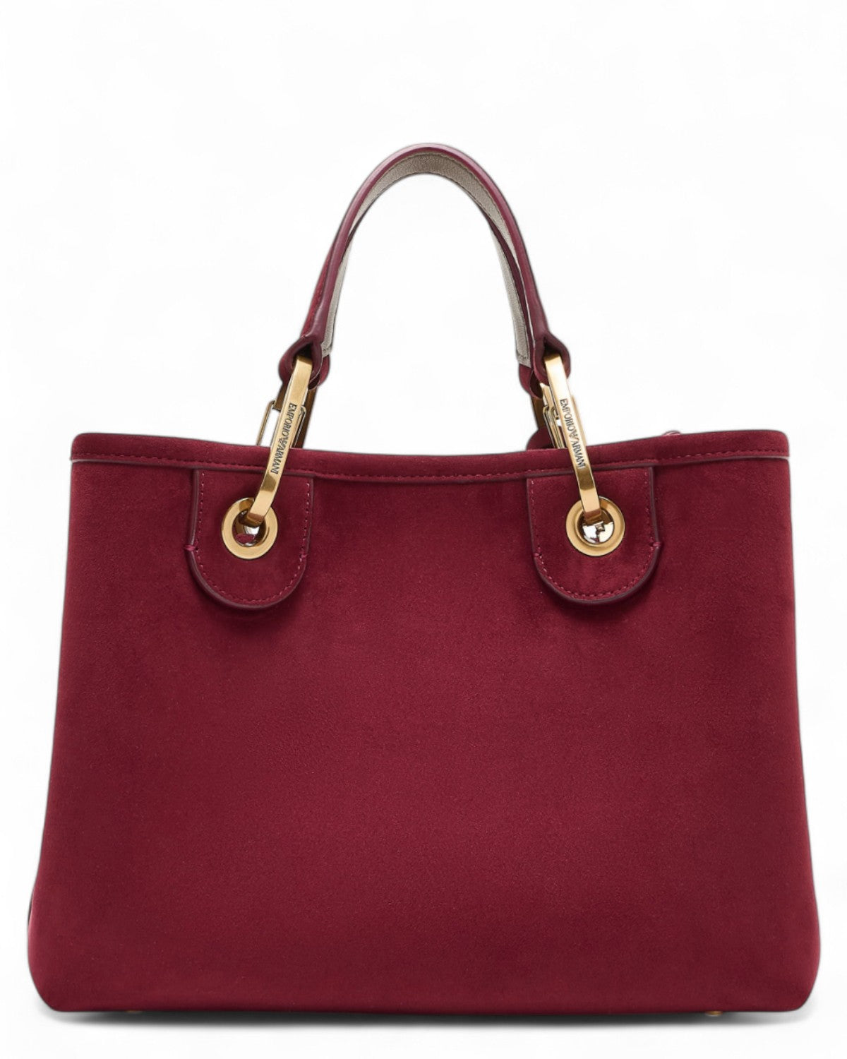 Borsa MyEA Shopper Piccola in Simil Suede-Emporio Armani-Borse a mano-Vittorio Citro Boutique