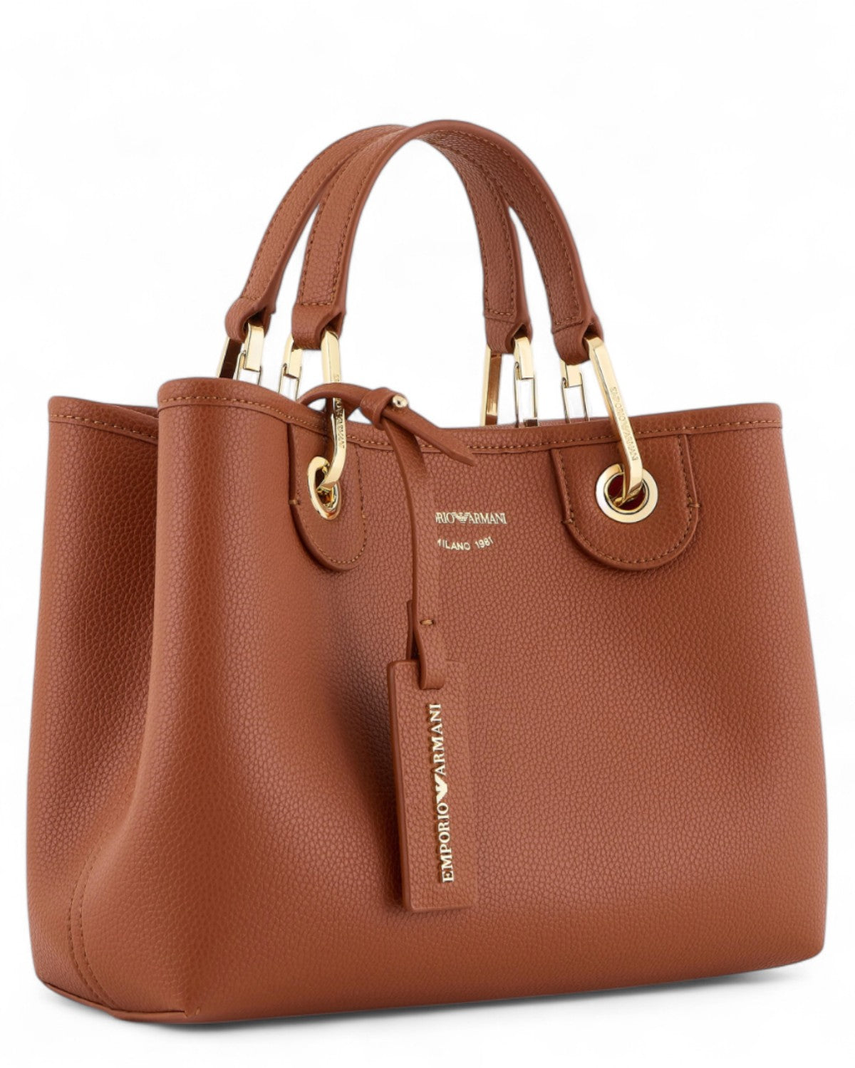 Borsa MyEA Shopper Piccola Stampa Cervo-Emporio Armani-Borse a mano-Vittorio Citro Boutique