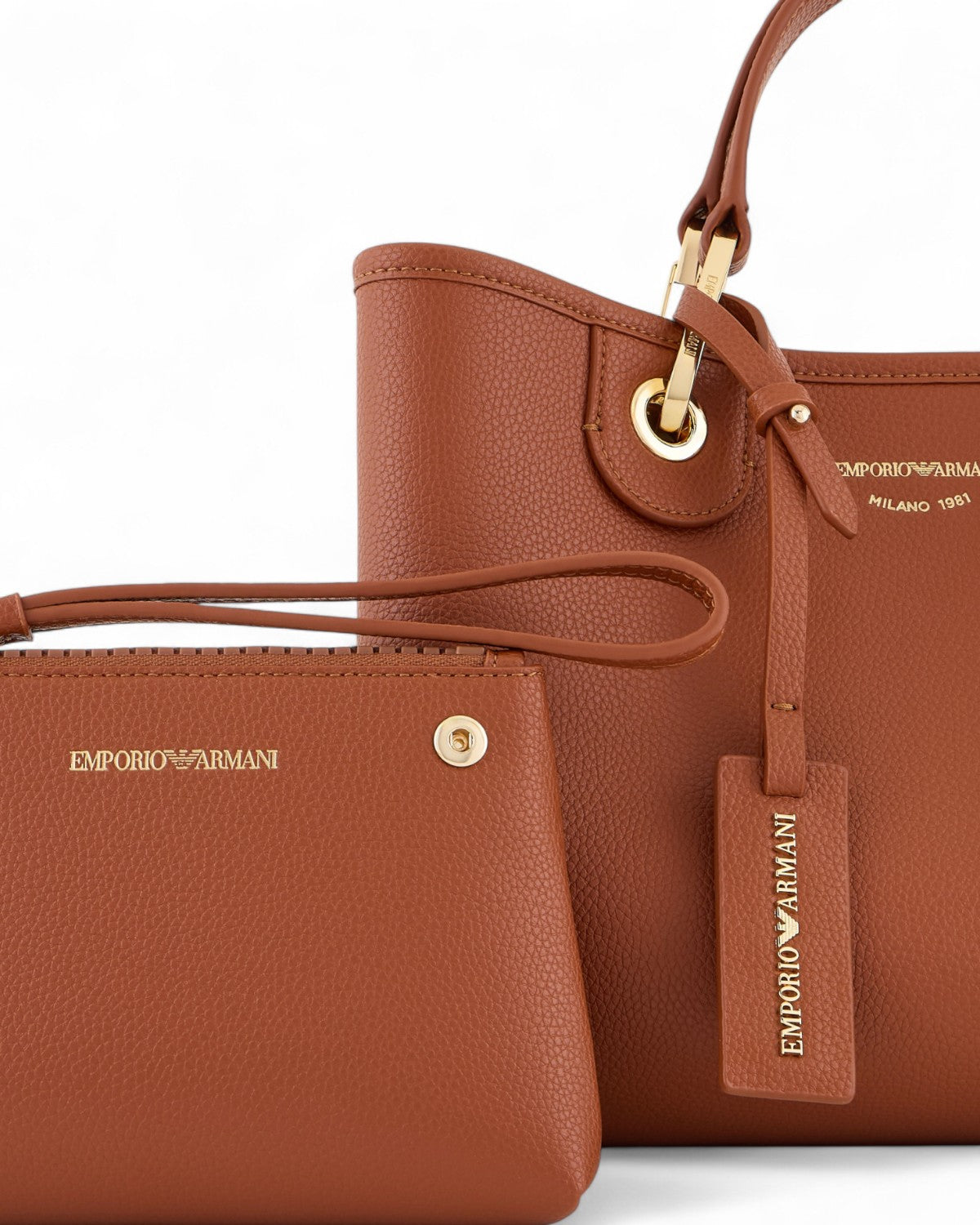 Borsa MyEA Shopper Piccola Stampa Cervo-Emporio Armani-Borse a mano-Vittorio Citro Boutique