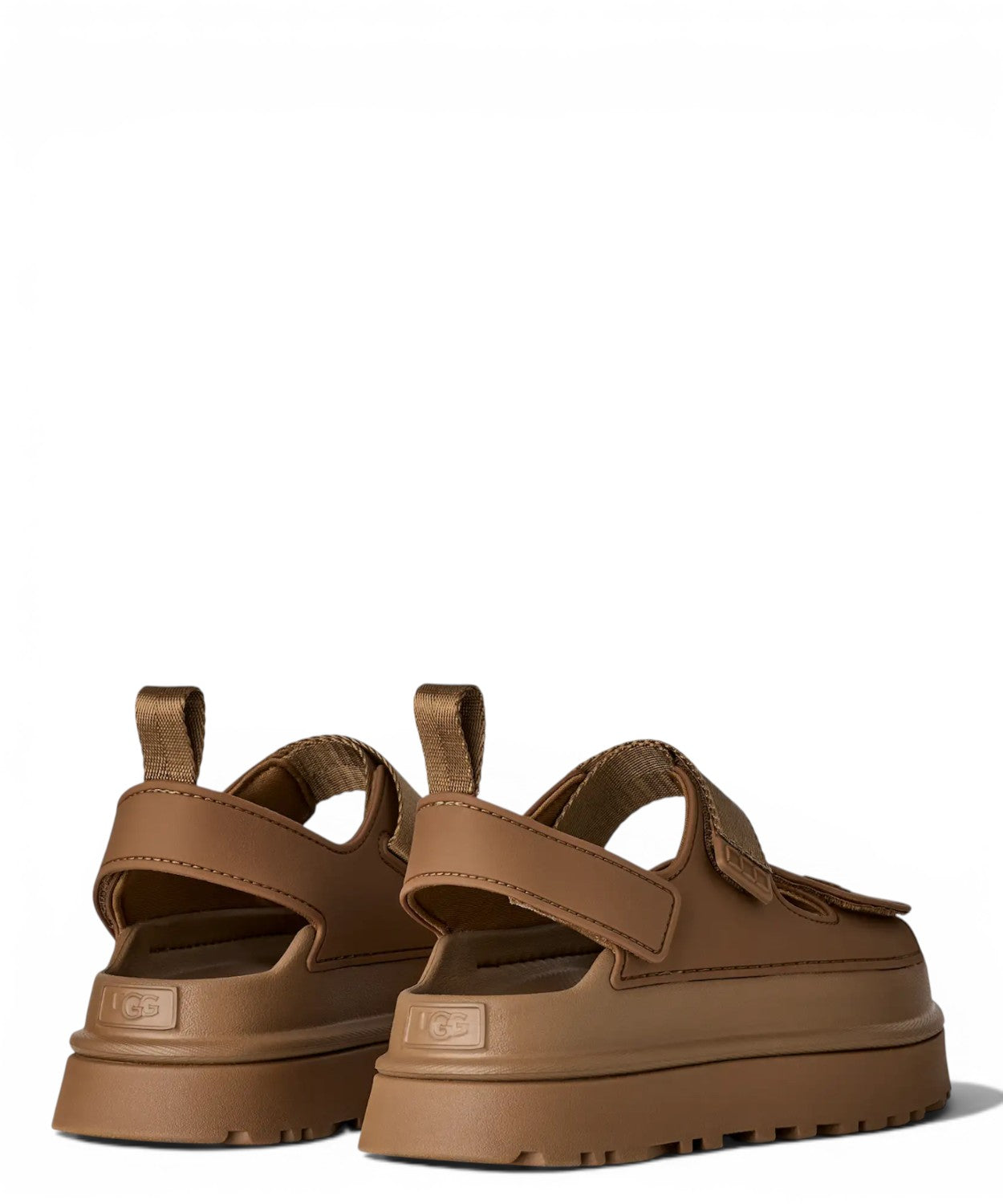 Sandales UGG GoldenGlow avec plateforme et semelle crantée