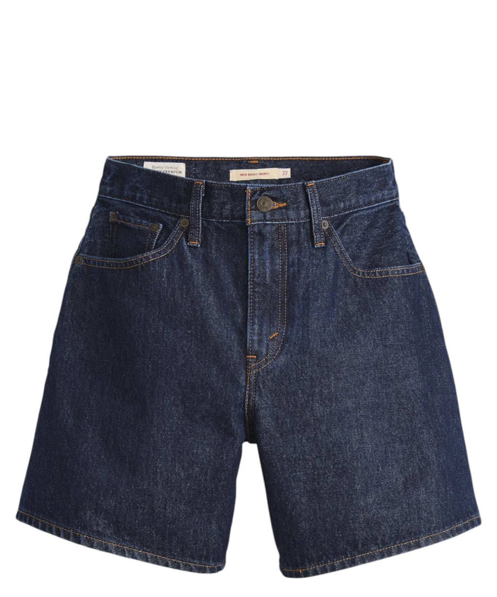 Short Donna Levi’s High Baggy en Denim
