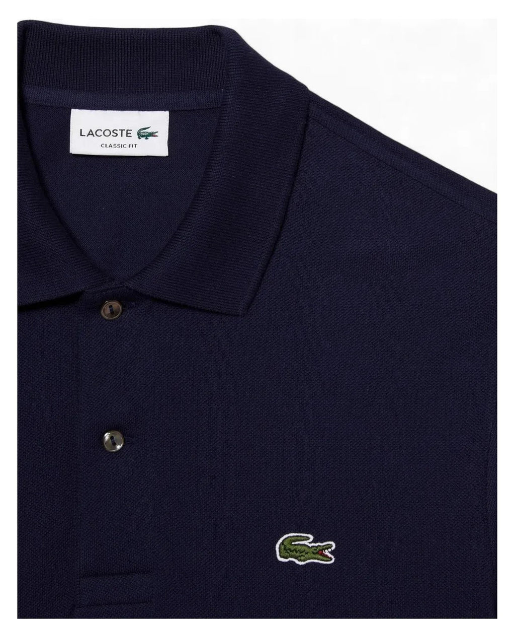 Polo Maniche Lunghe Piqué-LACOSTE-Polo-Vittorio Citro Boutique
