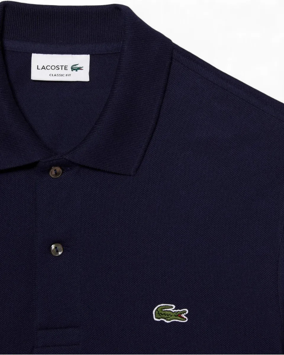 Polo Maniche Lunghe Piqué-LACOSTE-Polo-Vittorio Citro Boutique
