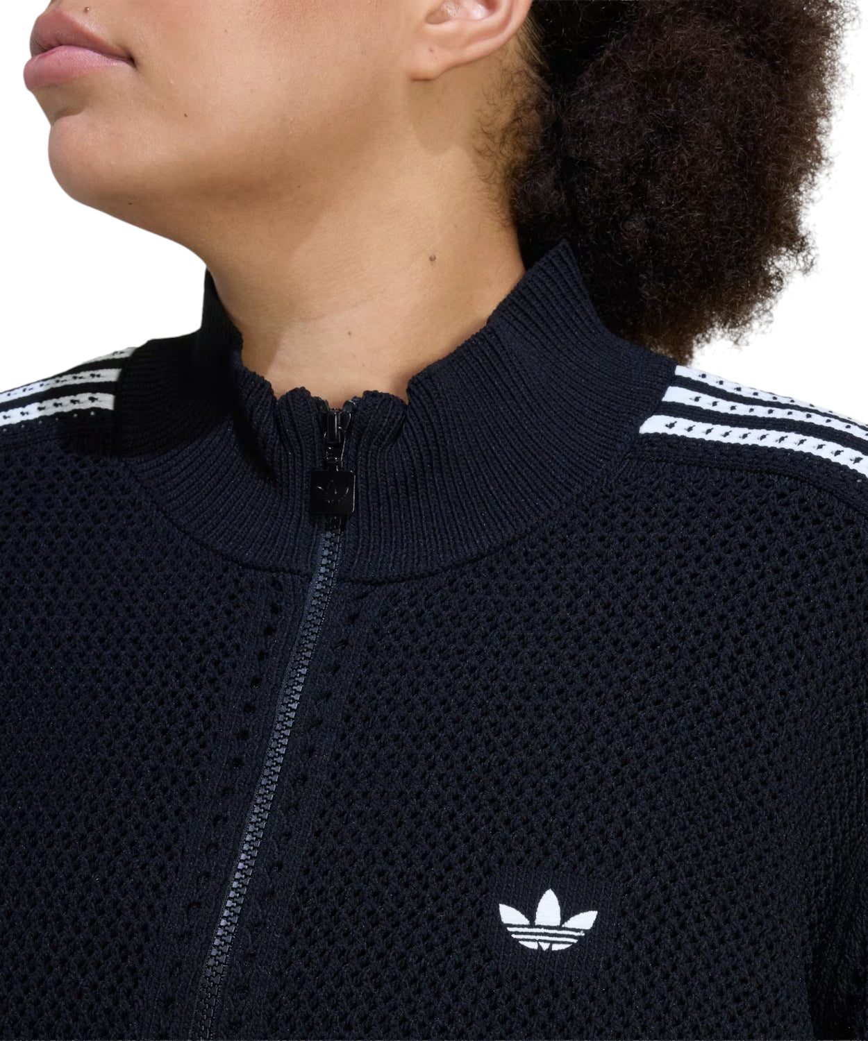 Felpa Knitted Crochet Firebird di adidas Originals