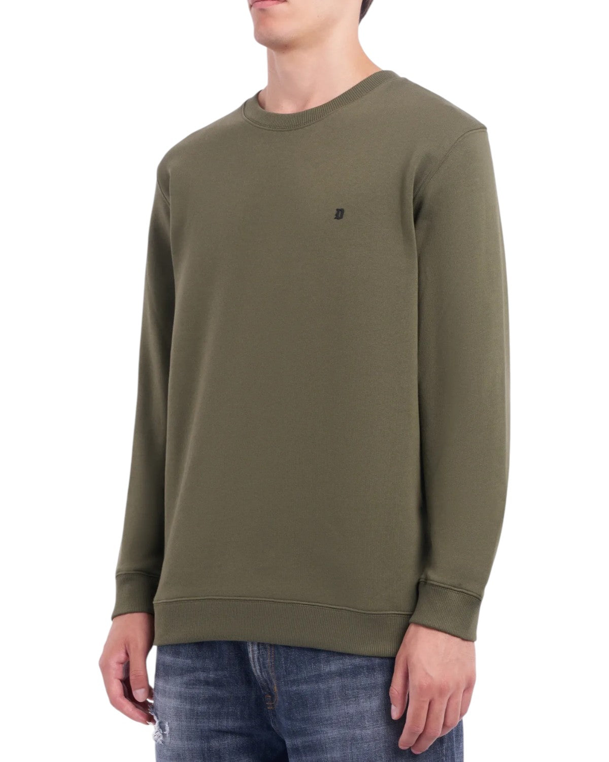 Felpa Girocollo Regular Fit-Dondup-Felpe-Vittorio Citro Boutique