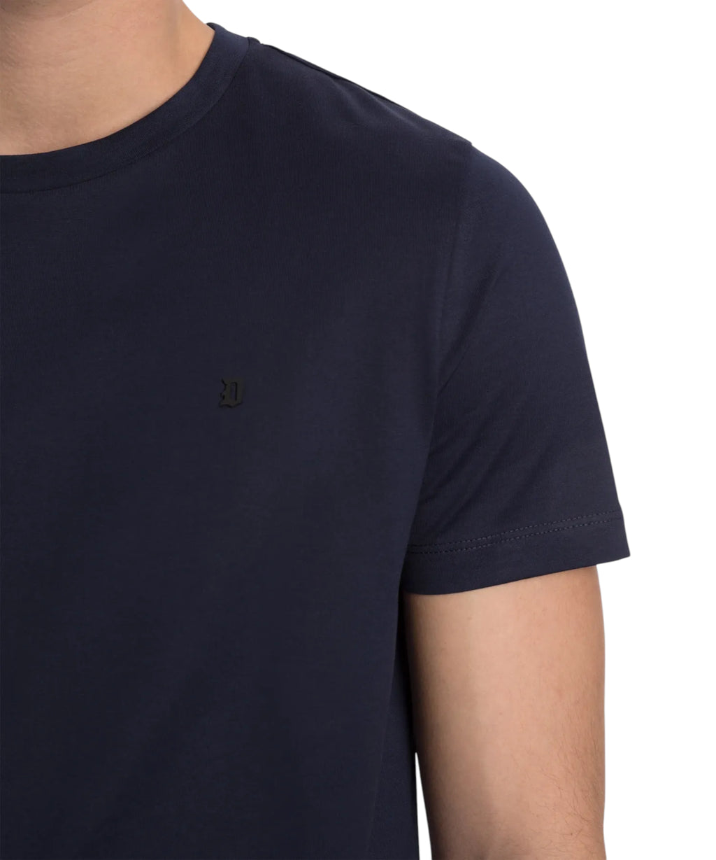 T-shirt Dondup homme col rond en jersey de coton