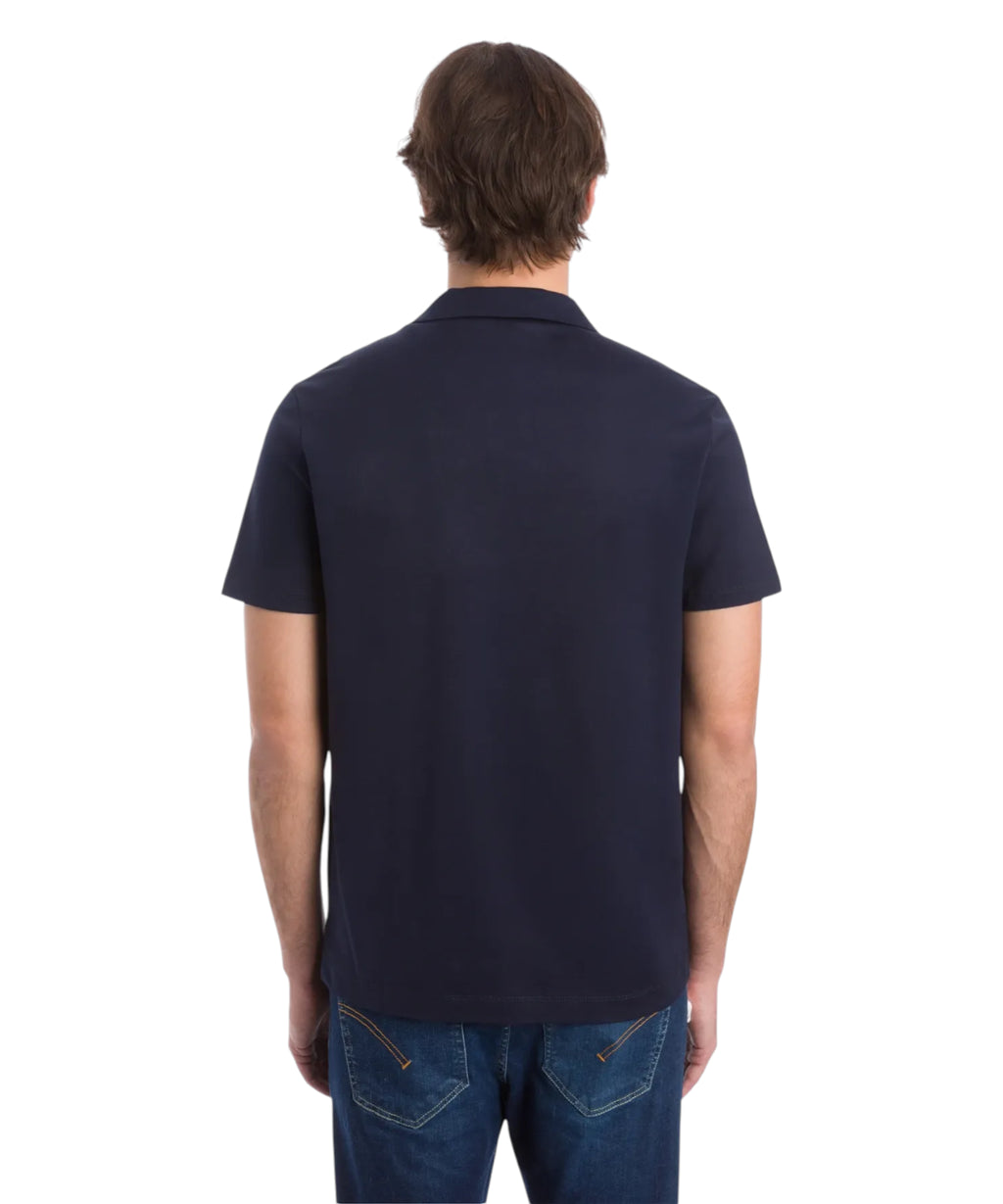 Polo homme Dondup Regular Fit en jersey avec logo D brodé