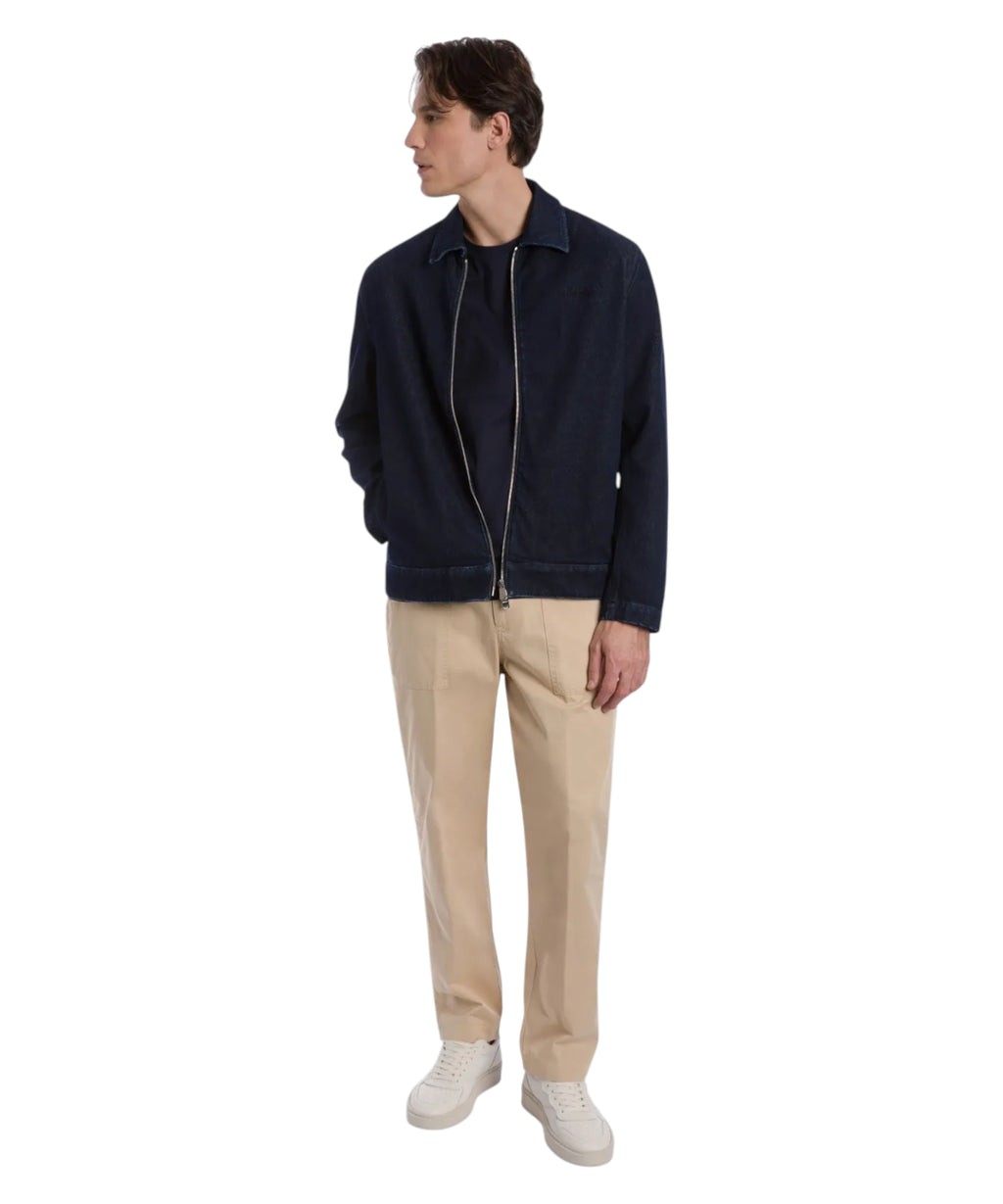 T-shirt Dondup homme col rond en jersey de coton