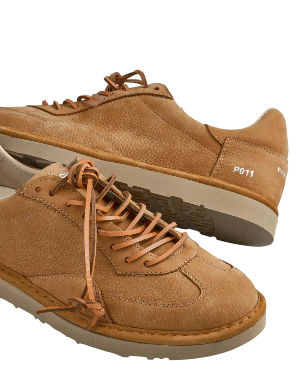 Chaussures à lacets homme nubuck Brown Sugar Panchic P011