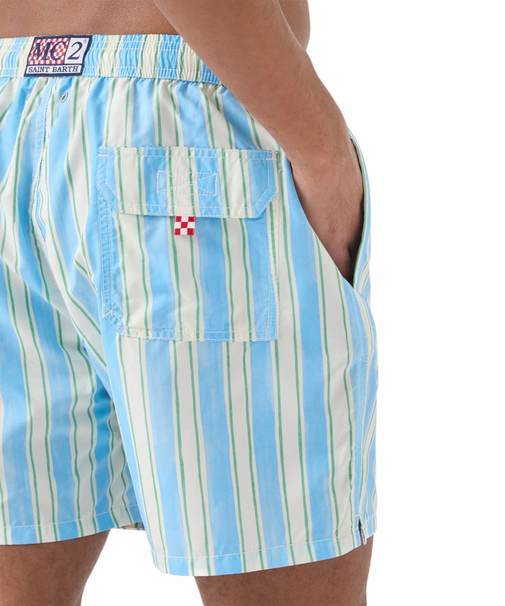 Costume de bain Syros rayé Quick Dry