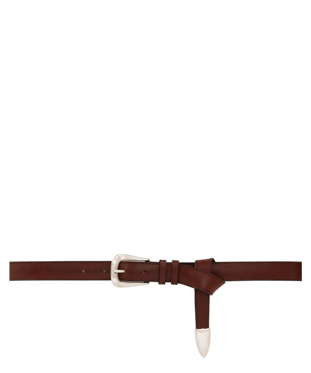 Cintura Punta Lunga Bull Soft in Cuoio 2,5 cm-Orciani-Cinture-Vittorio Citro Boutique