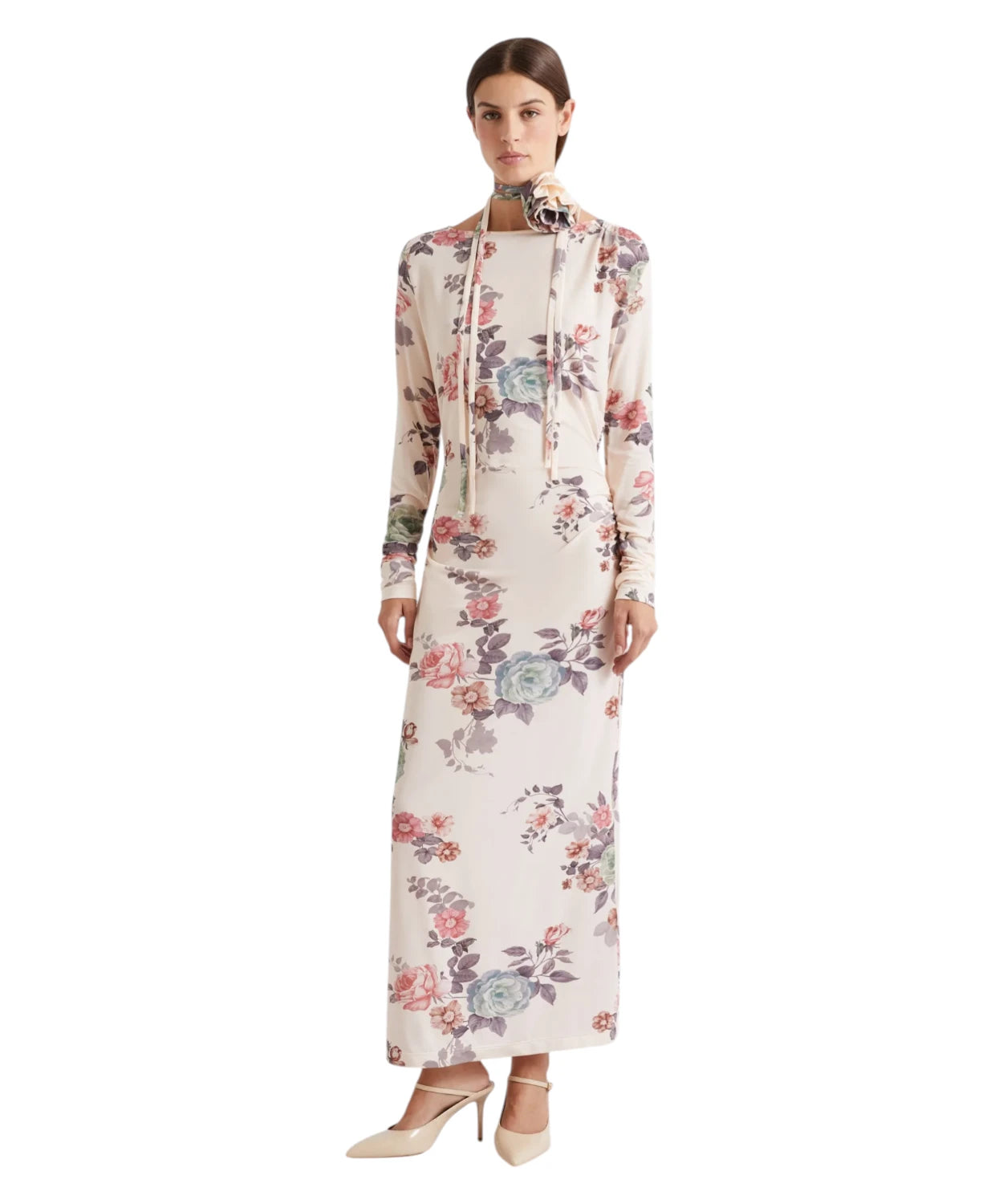 Abito Marella GHIGLIA Longuette con Stampa Floreale