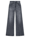 Jeans Amber wide leg in denim stretch nero vintage Dondup-Dondup-Jeans-Vittorio Citro Boutique