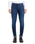 Jeans Dondup George Skinny Fit in Denim Stretch Blu Scuro-Dondup-Jeans-Vittorio Citro Boutique