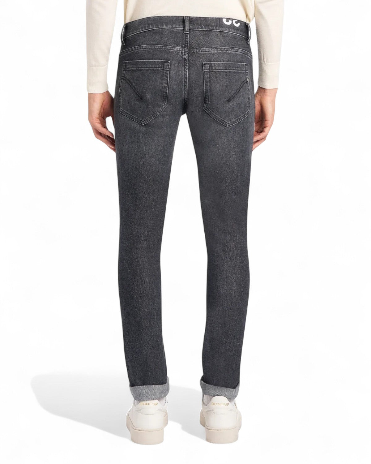 Jeans George skinny in denim stretch vintage-Dondup-Jeans-Vittorio Citro Boutique