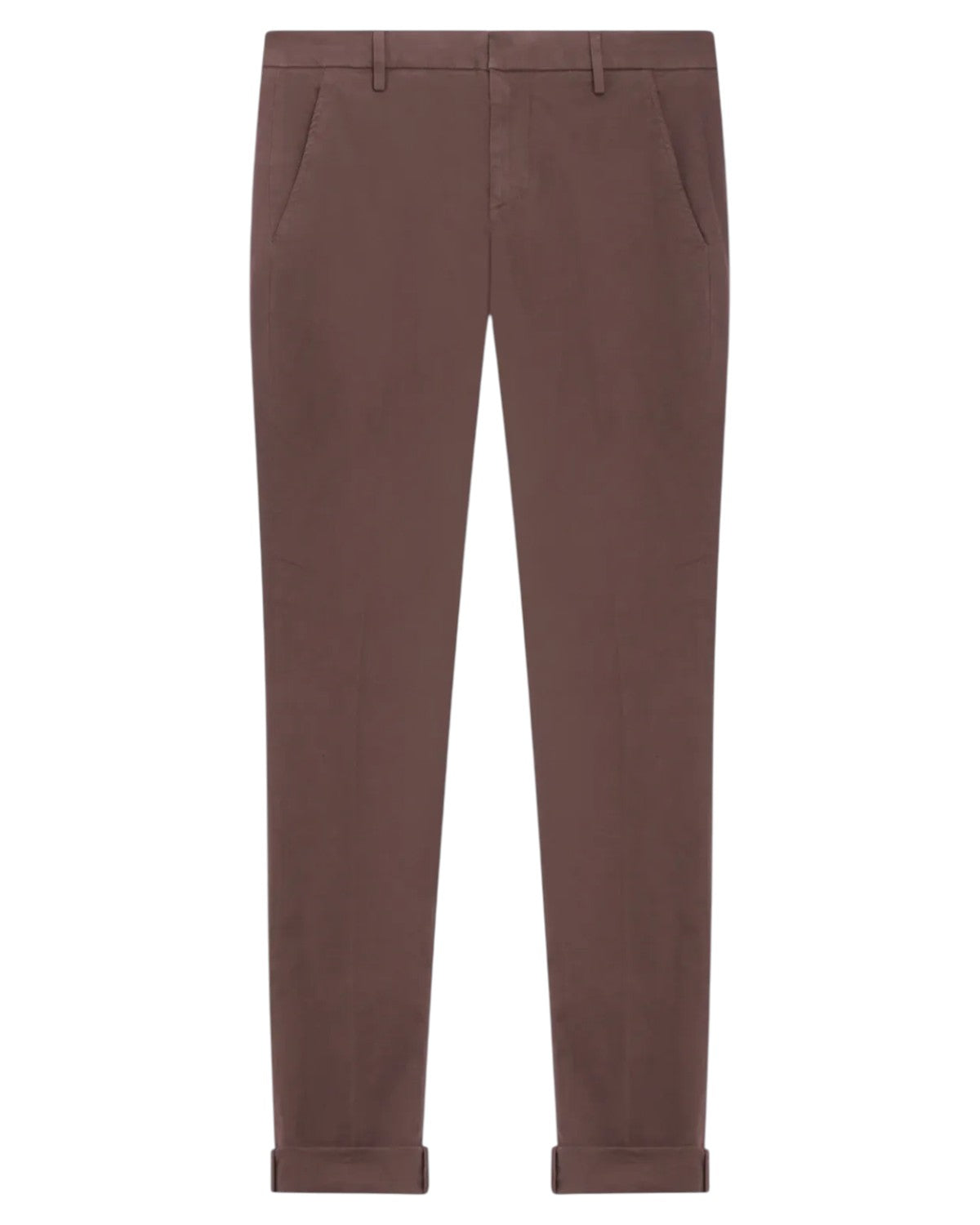 Pantaloni Gaubert Slim Uomo in Gabardina Stretch Mano Calda-Dondup-Pantaloni-Vittorio Citro Boutique