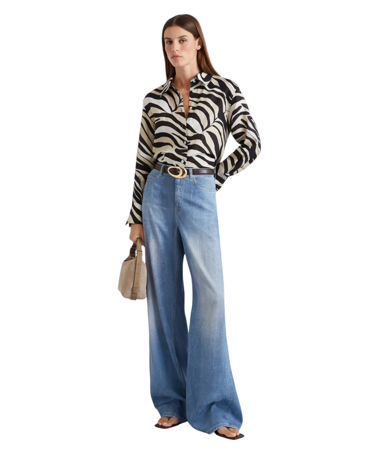 Camicia Marella in Lino Stampato PERGOLA