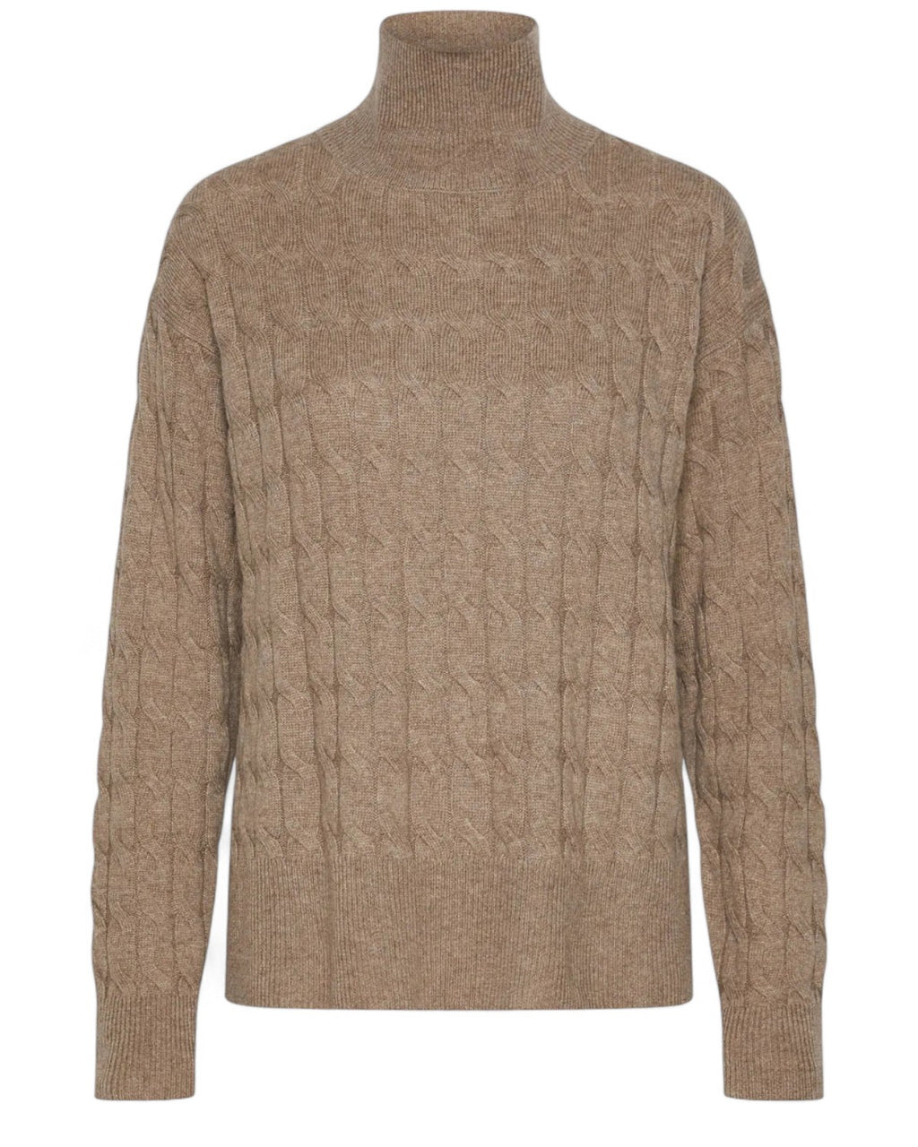 Lupetto in lana e cashmere con lavorazione a trecce-Marella-Maglieria-Vittorio Citro Boutique