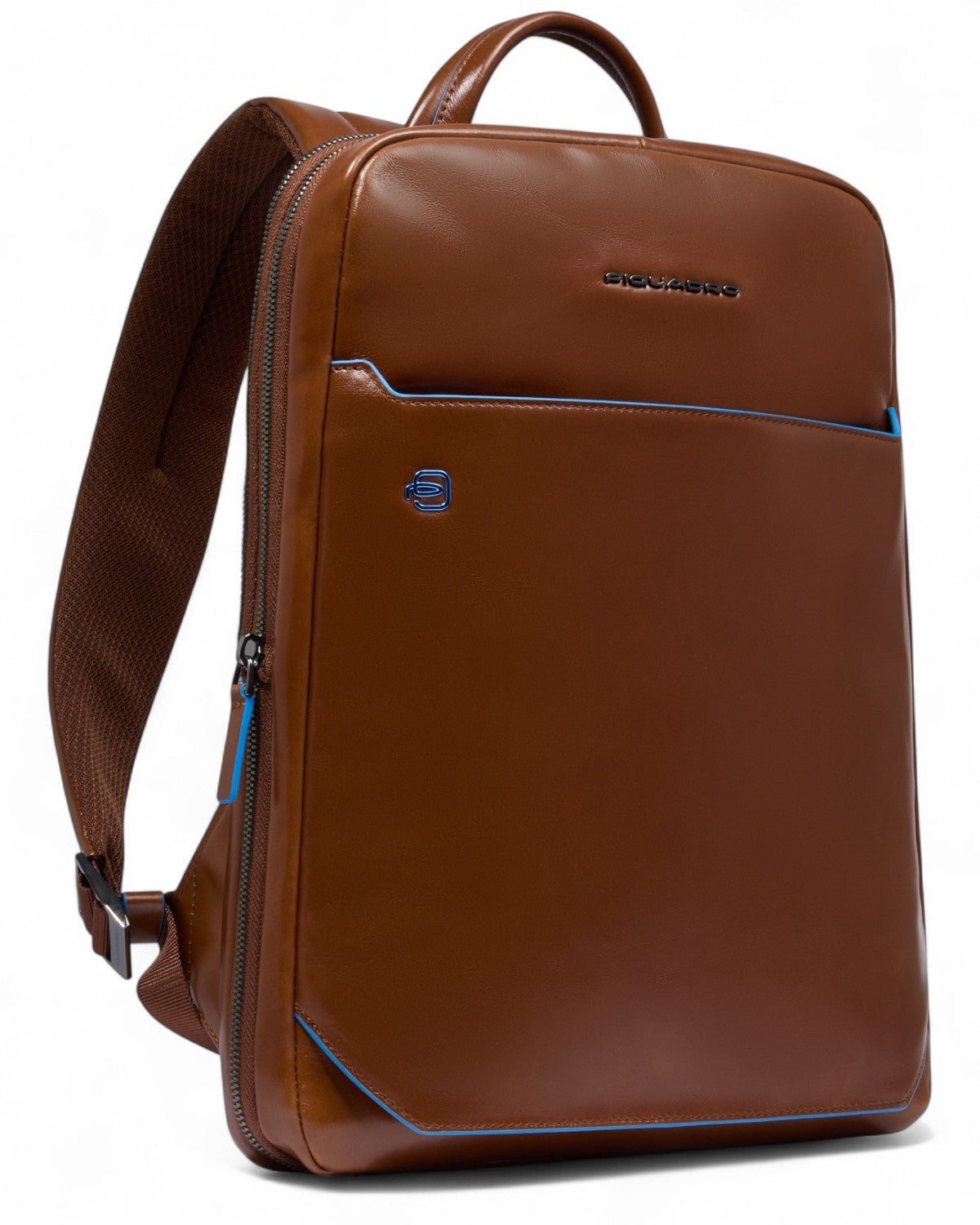 Zaino in Pelle con Estensione-Piquadro-Zaini-Vittorio Citro Boutique