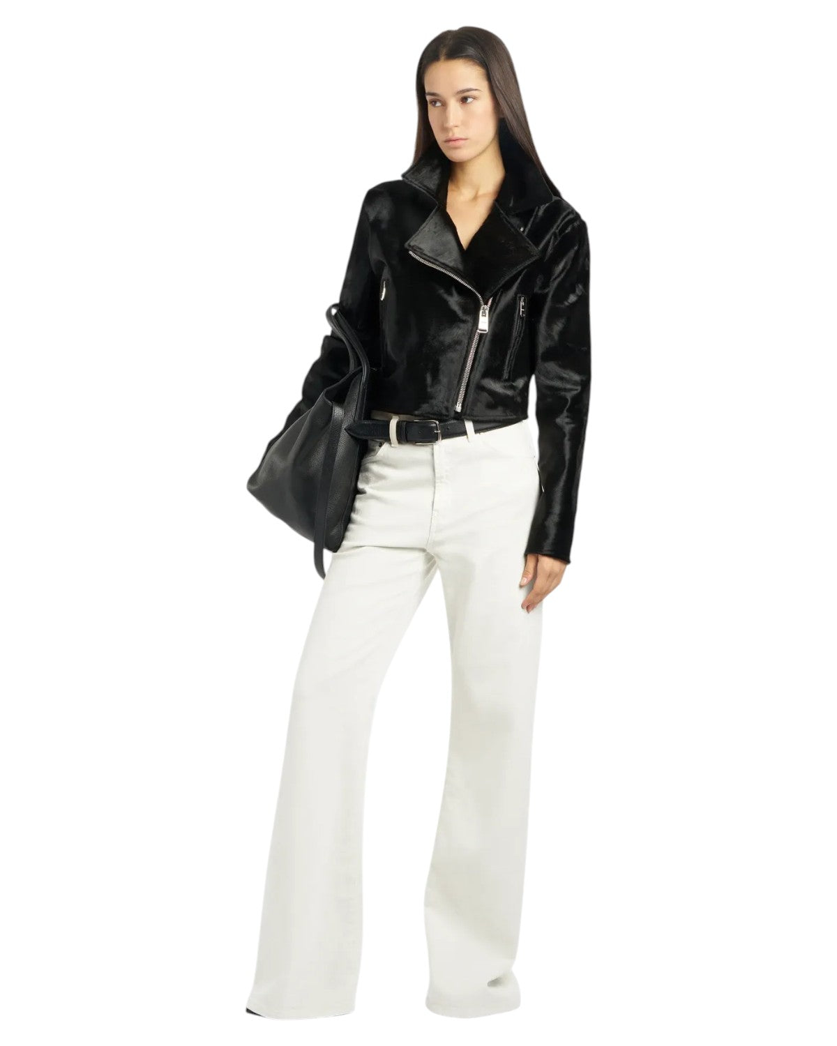 Jeans Amber Wide Leg in Bull Stretch Avorio-Dondup-Jeans-Vittorio Citro Boutique