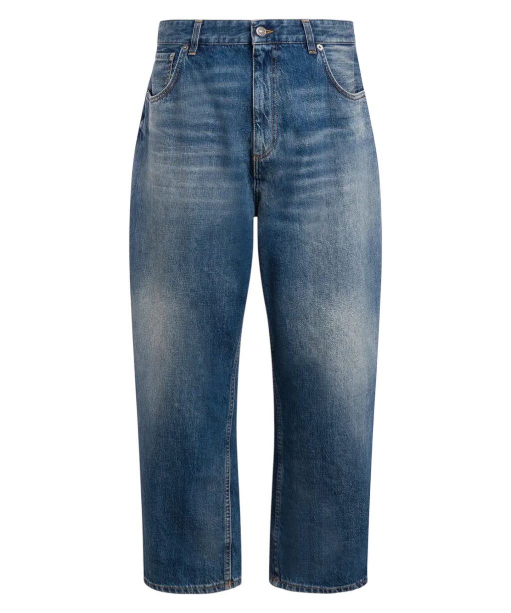 Jeans Anthony coupe ample Dondup en denim rigide
