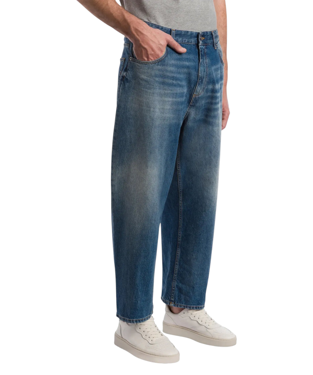 Jeans Anthony coupe ample Dondup en denim rigide