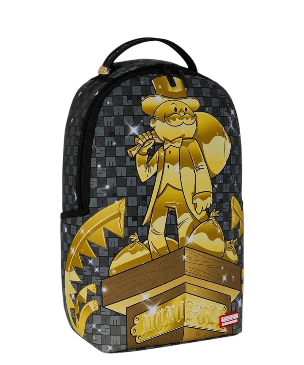 Zaino Sprayground Monopoly Statue per un look unico