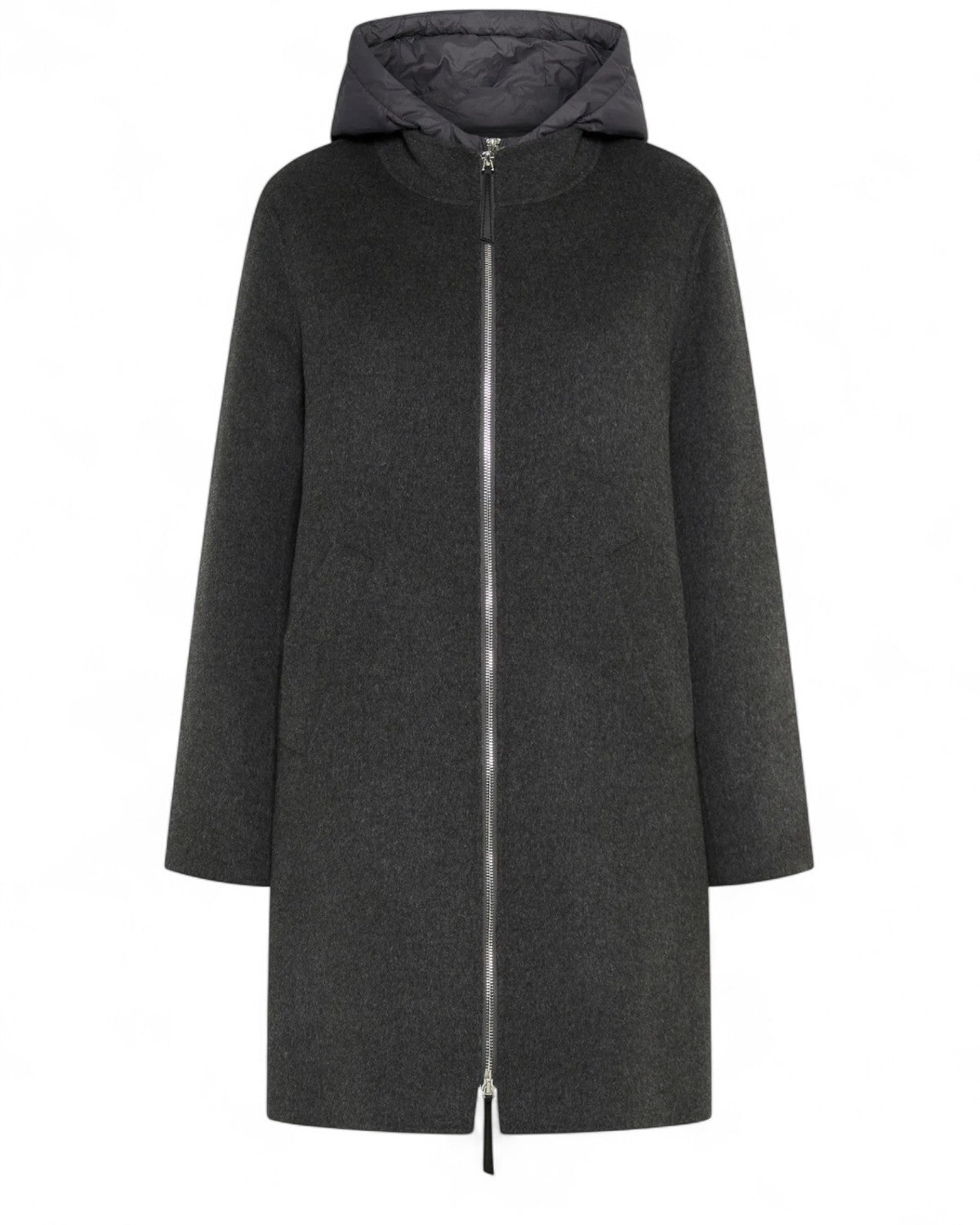 Cappotto con imbottitura staccabile in lana e viscosa-Marella-Cappotti-Vittorio Citro Boutique