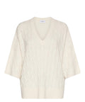 Maglia Oversize in Cashmere con Trecce