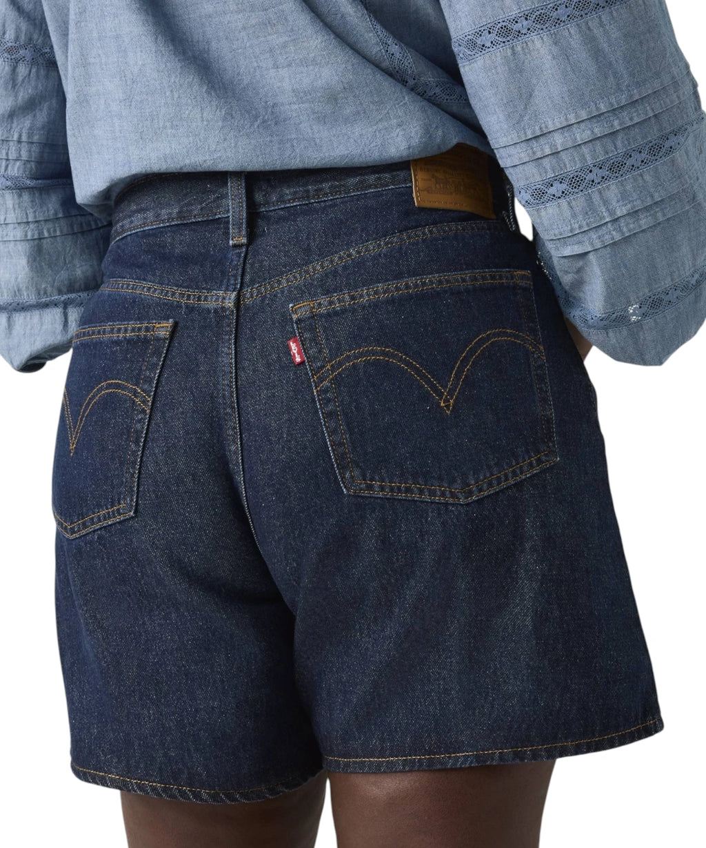 Short Donna Levi’s High Baggy en Denim