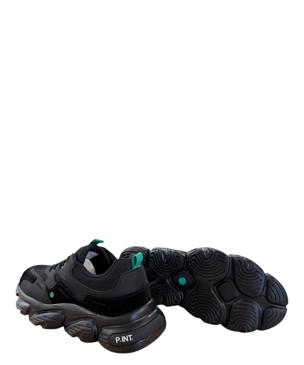 Point3 Big Bang – Baskets unisex noires