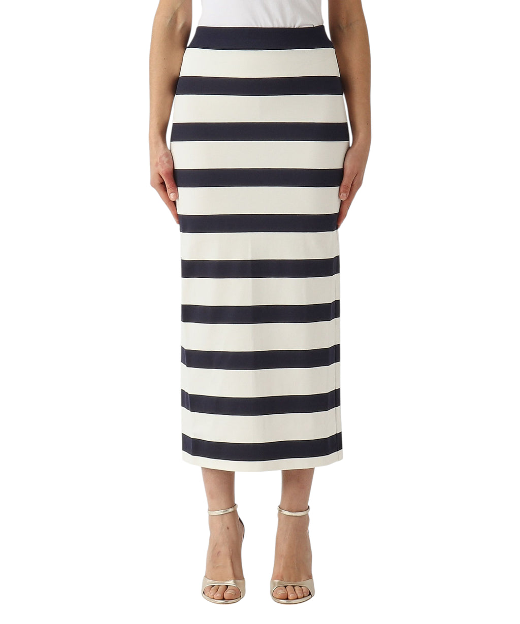 Jupe longue à rayures MM Max Mara RIVIERA