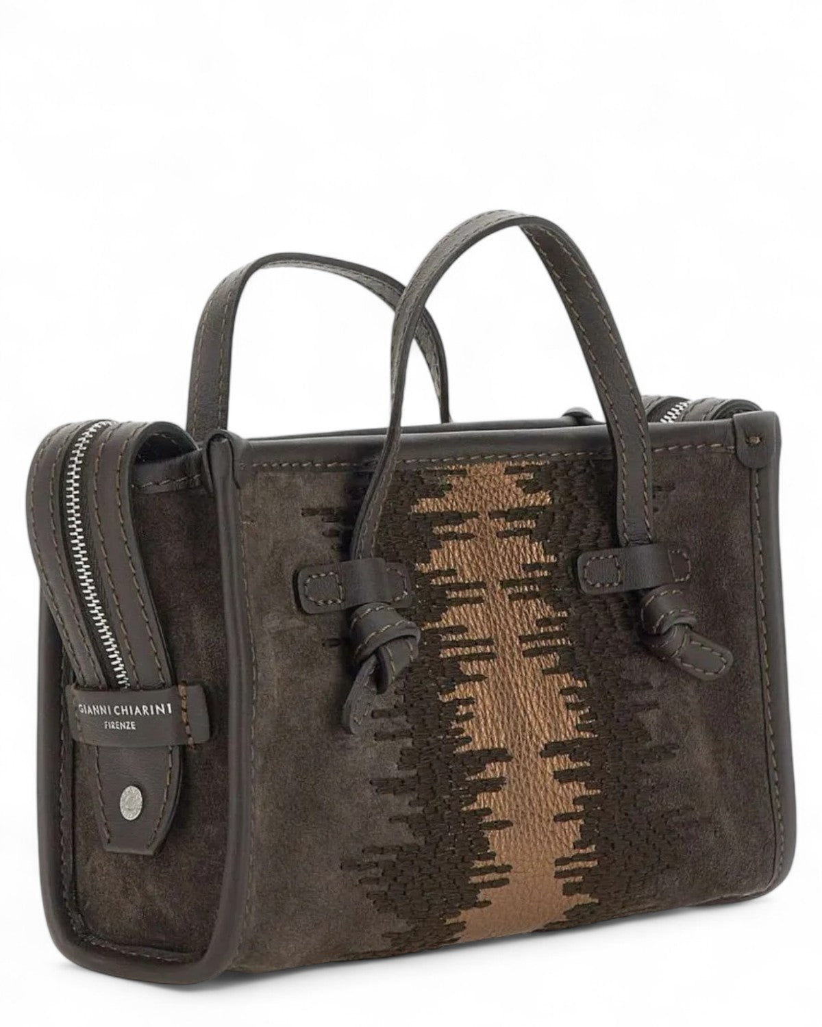 Marcella Joy in Pelle Scamosciata-Gianni Chiarini-Borsette-Vittorio Citro Boutique