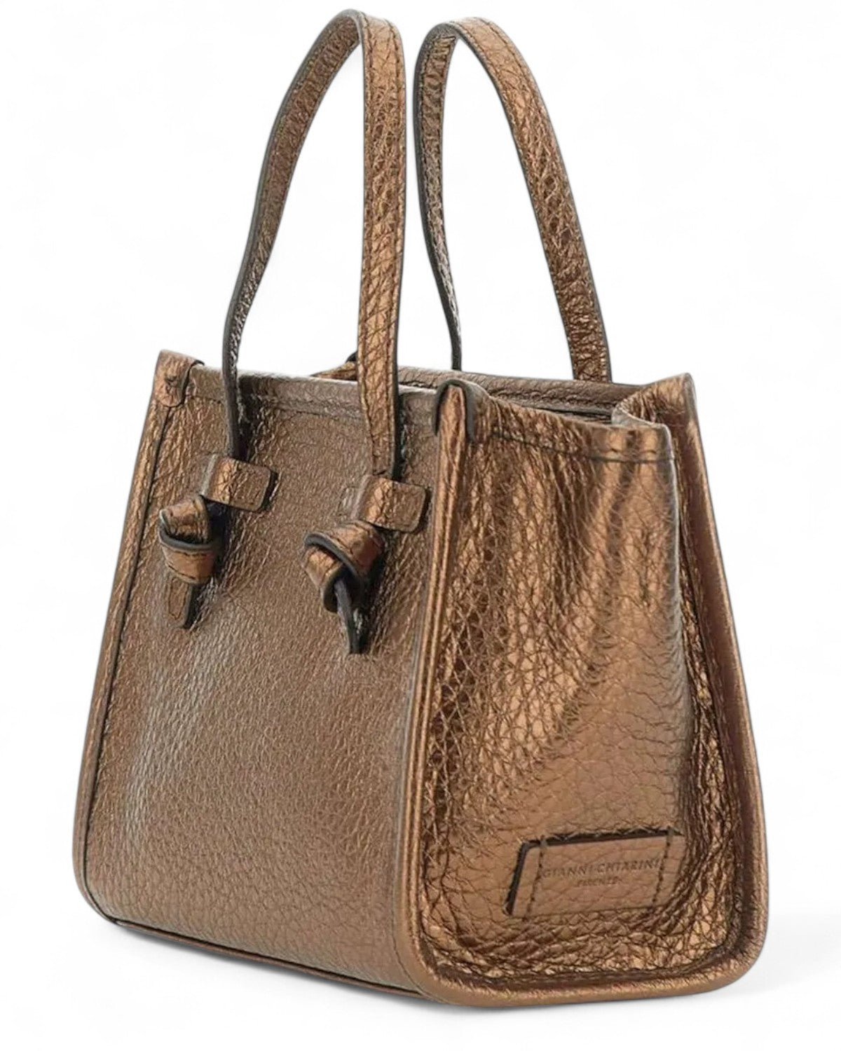 Borsa Miss Marcella in Pelle Double Grana-Gianni Chiarini-Borse a mano-Vittorio Citro Boutique