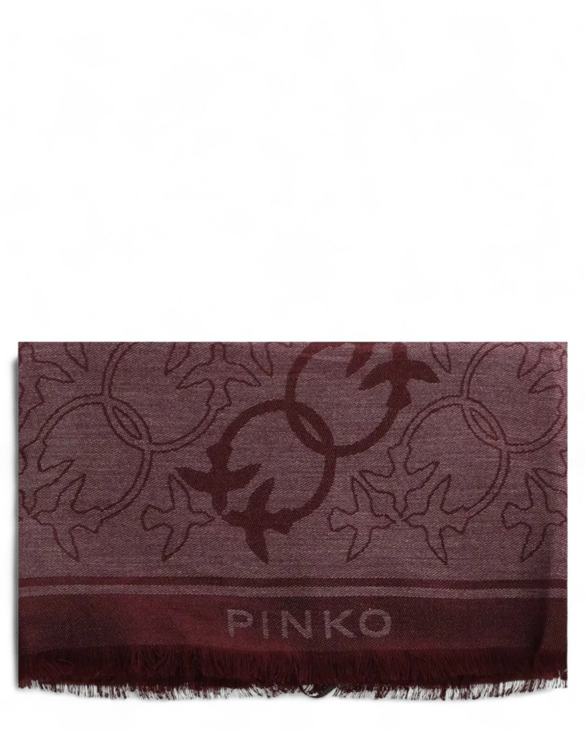 Foulard Jacquard Love Birds 95x95 cm-Pinko-Sciarpe & stole-Vittorio Citro Boutique