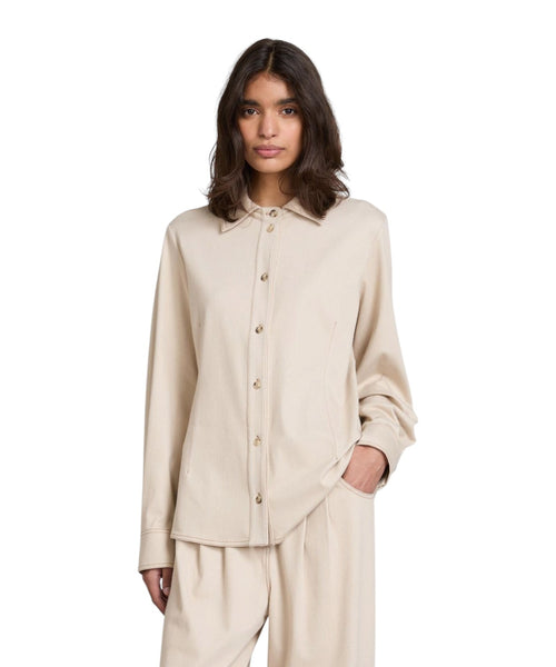 Chemise femme MMLRAFIA en denim avec viscose