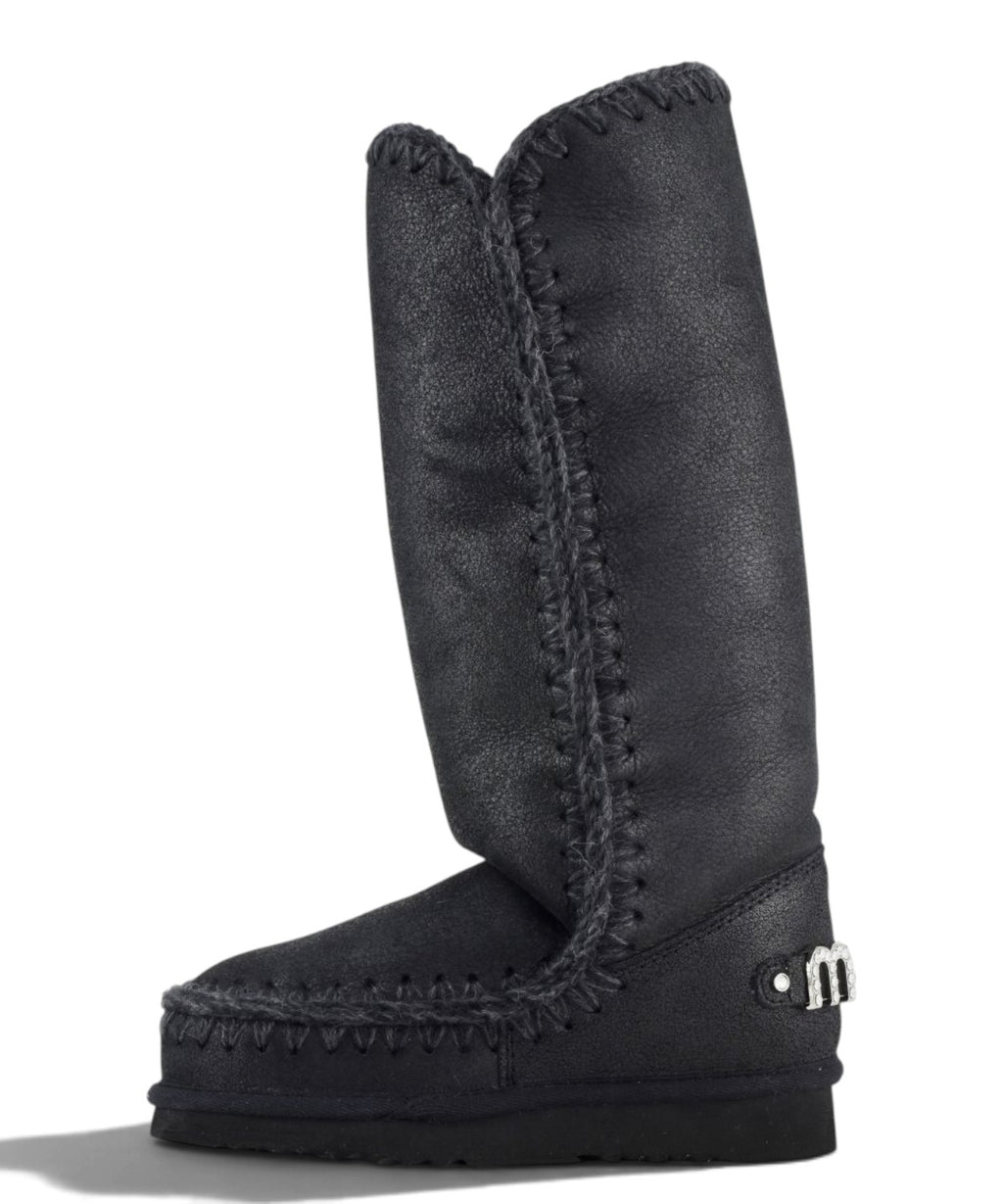 Bottines Eskimo 40 Logo à strass Mou