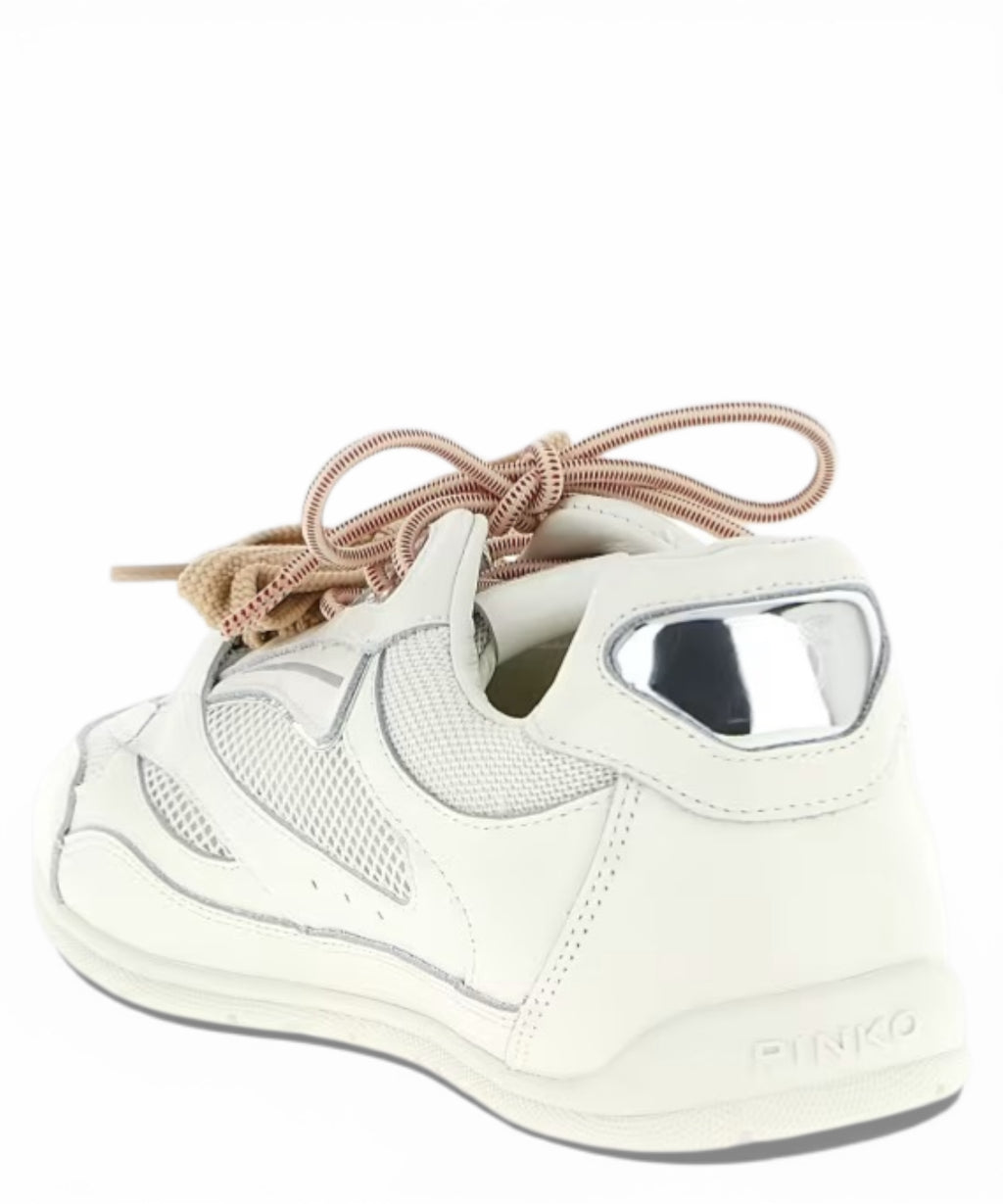 Sneakers Pinko YULIA 01 avec doubles lacets et applications