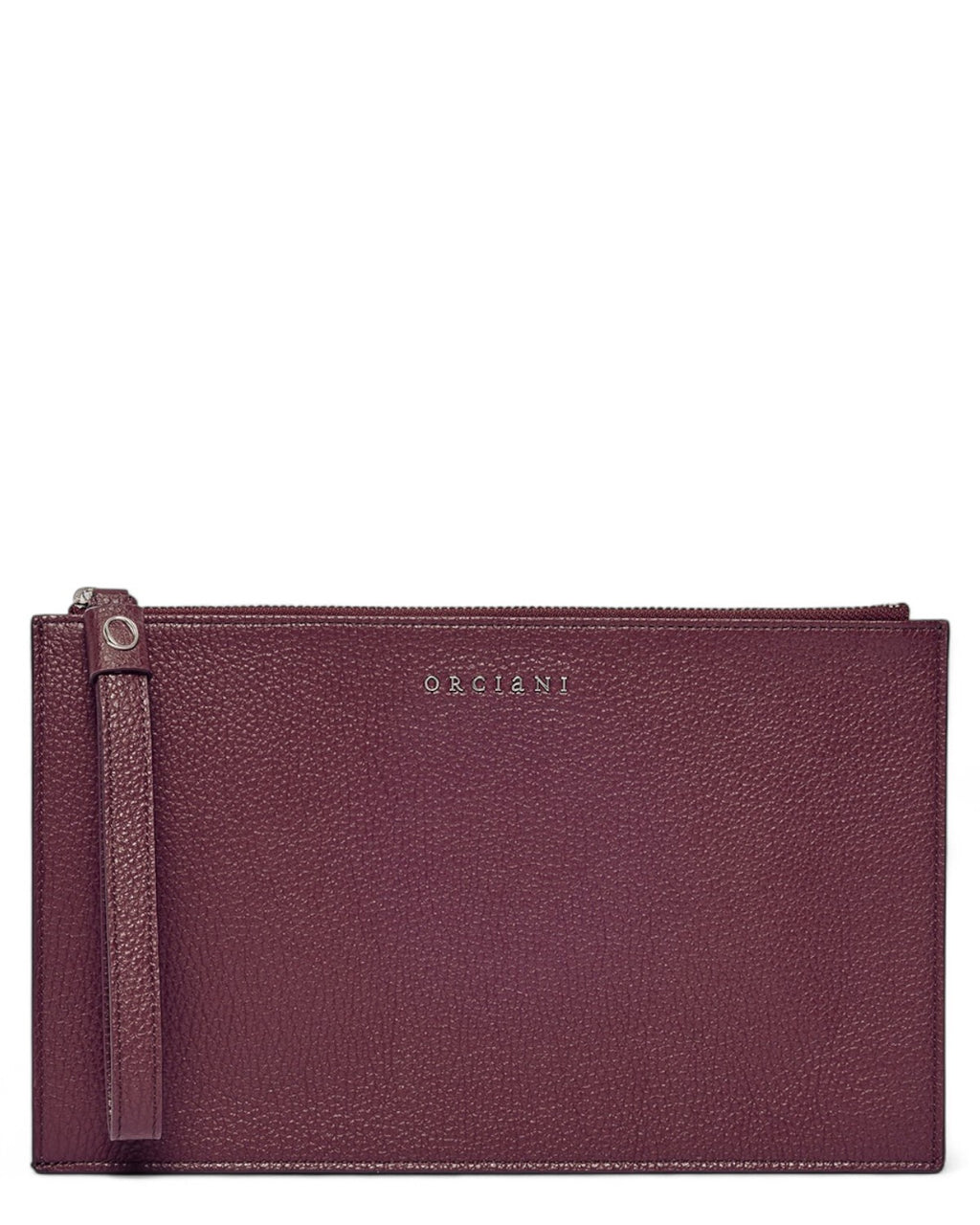 Busta Grande Micron in Pelle con Polsiera e RFID-Orciani-Pochette-Vittorio Citro Boutique