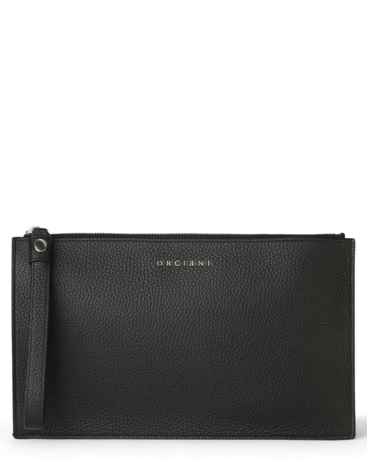 Busta Grande Micron in Pelle con Polsiera e RFID-Orciani-Pochette-Vittorio Citro Boutique