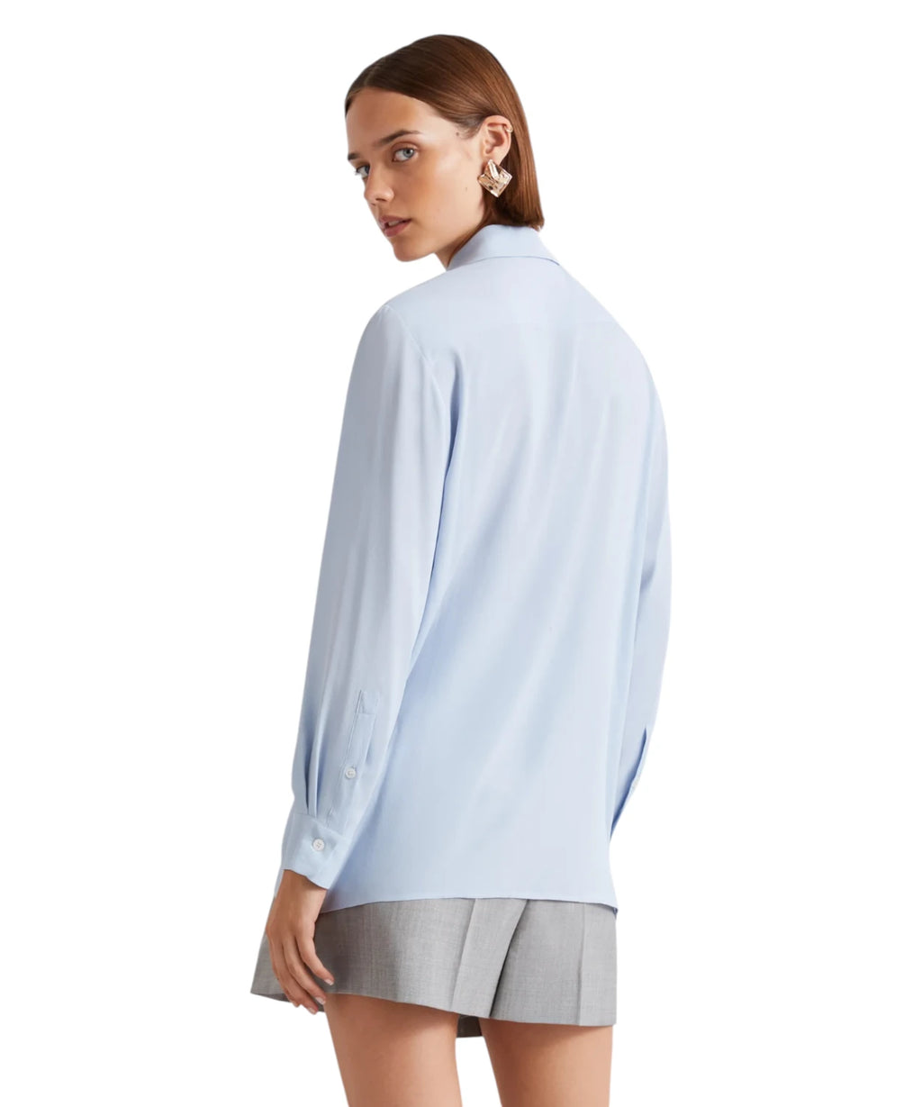 Chemise Marella CALCA en mélange de soie avec fleur
