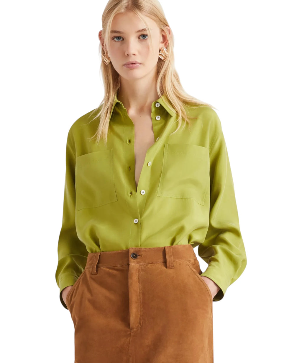 Chemise Marella MARTE en soie habotai