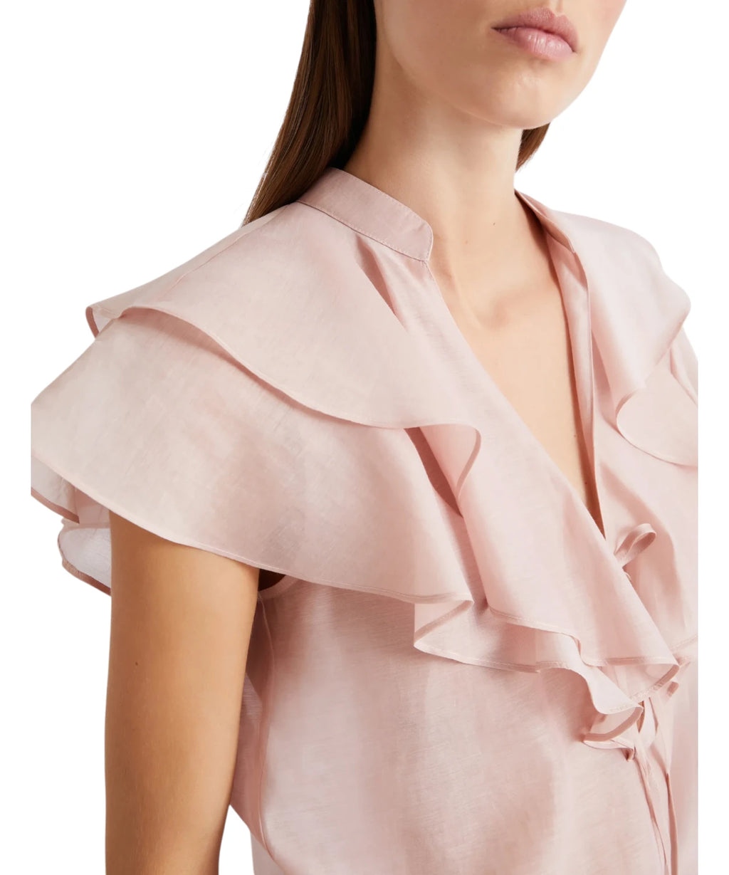 Top Marella FARAONE en coton et soie