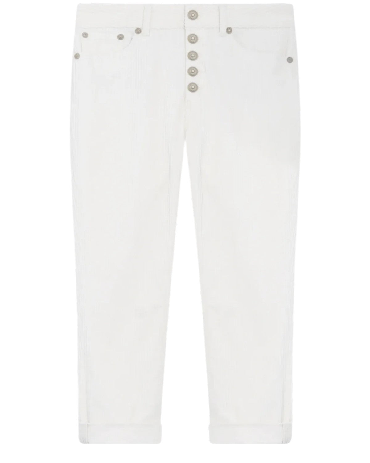 Pantaloni Koons Loose in Velluto a Coste-Dondup-Pantaloni-Vittorio Citro Boutique