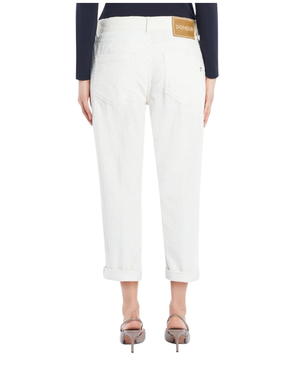 Pantaloni Koons Loose in Velluto a Coste-Dondup-Pantaloni-Vittorio Citro Boutique