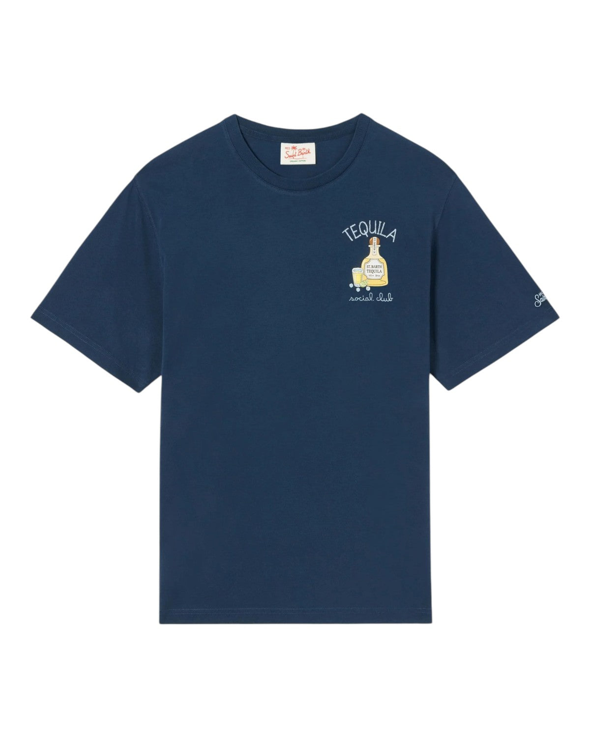 T-shirt homme Portofino avec broderie Tequila MC2 Saint Barth