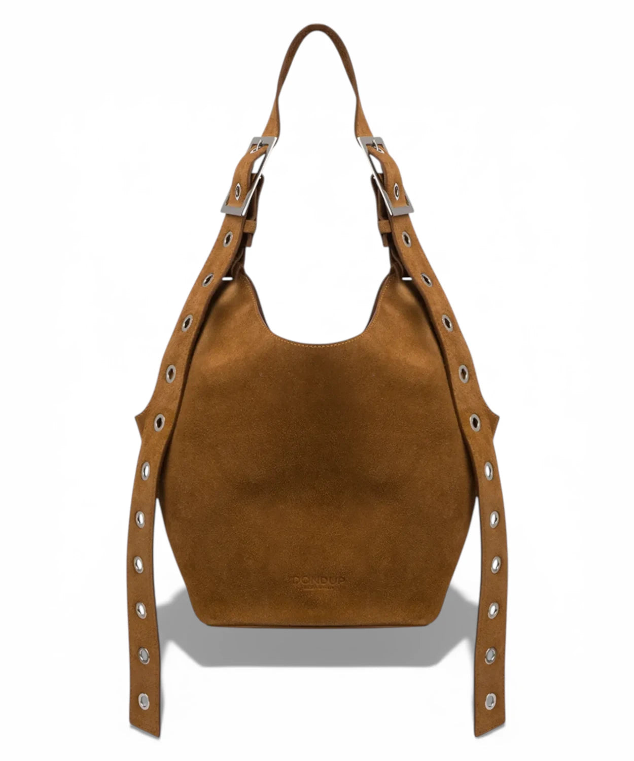 Borsa Hobo in Pelle di Vitello Nocciola